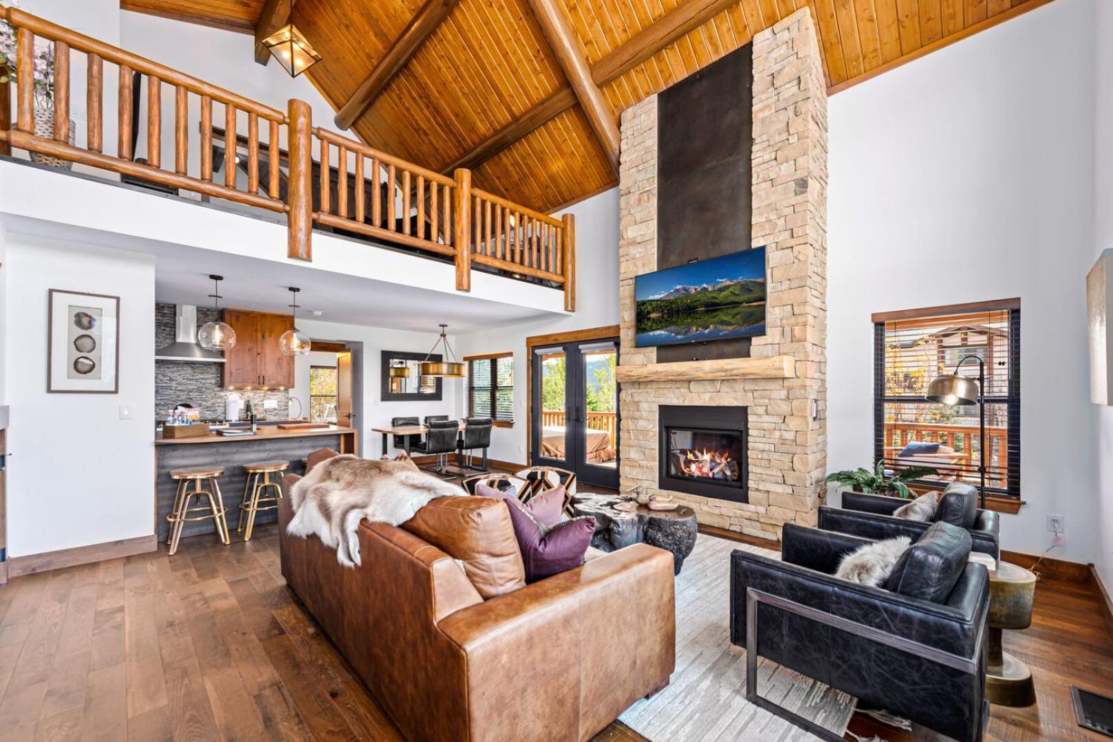 Estes Retreat Indoor Outdoor Fireplace, Jacuzzi, Close To Downtown Estes Estes Park Room photo